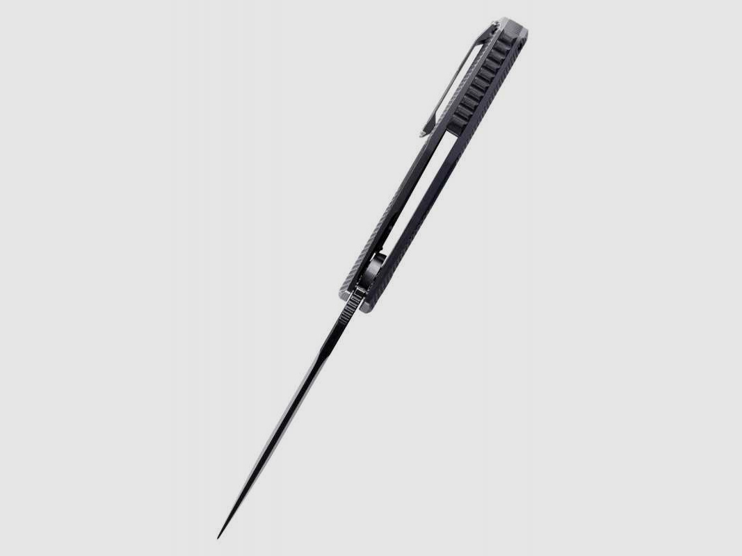 Rikeknife RK802G Taschenmesser, schwarz, 154CM