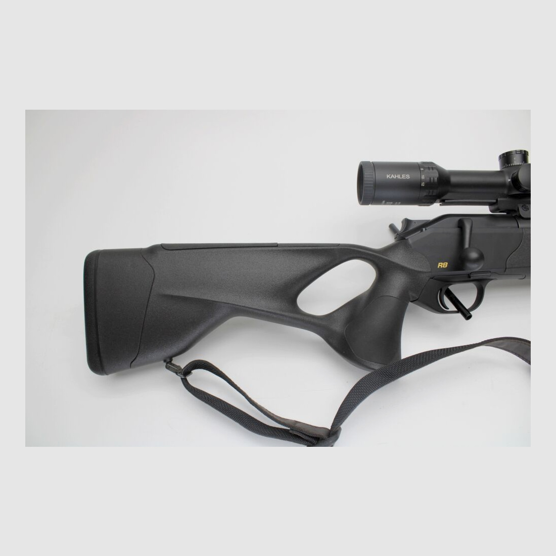 Rep Büchse Blaser R8 Ultimate Kal. 8,5x55 Blaser mit Kahles Helia 2,4-12x56 Pfandversteigerung 17.7.25