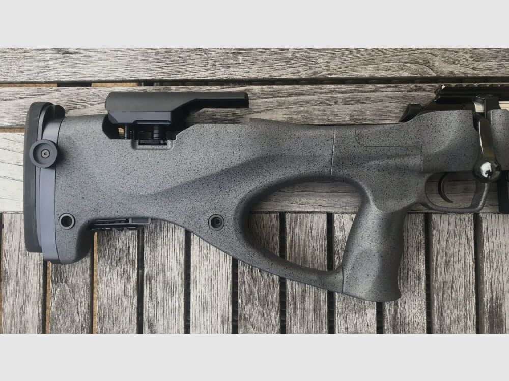 VOERE VOERE LBW-M with VOERE polymer stock (hole stock) - hunting barrel with integral over-barrel silencer