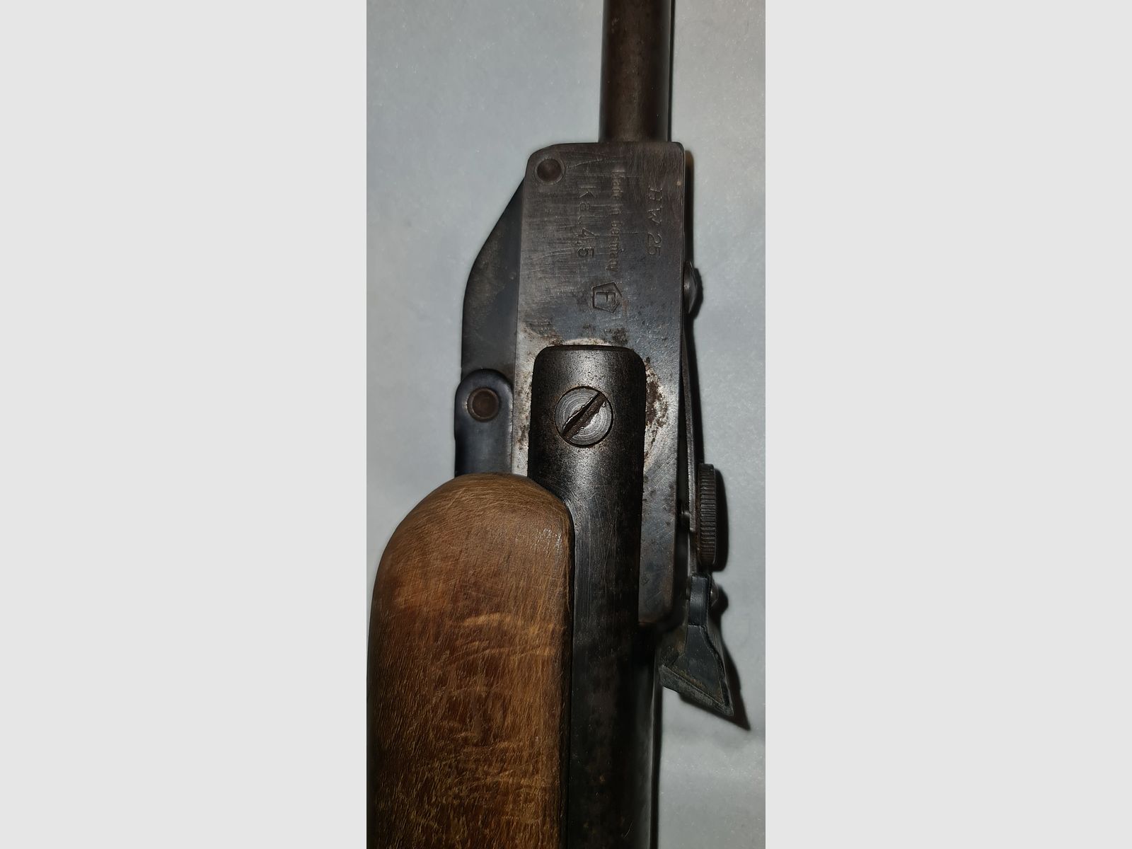 WEIHRAUCH HW 25  / 4,5mm / FUSIL À AIR ENFANT DDR SANS PRESSION POUR BRICOLEURS ROUILLE DE VOL ( NR01 ) ------>! LIRE LA DESCRIPTION ! <------  