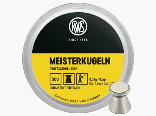 ŚRUT RWS MEISTERKUGELN 4,49MM 0,53G 500SZT