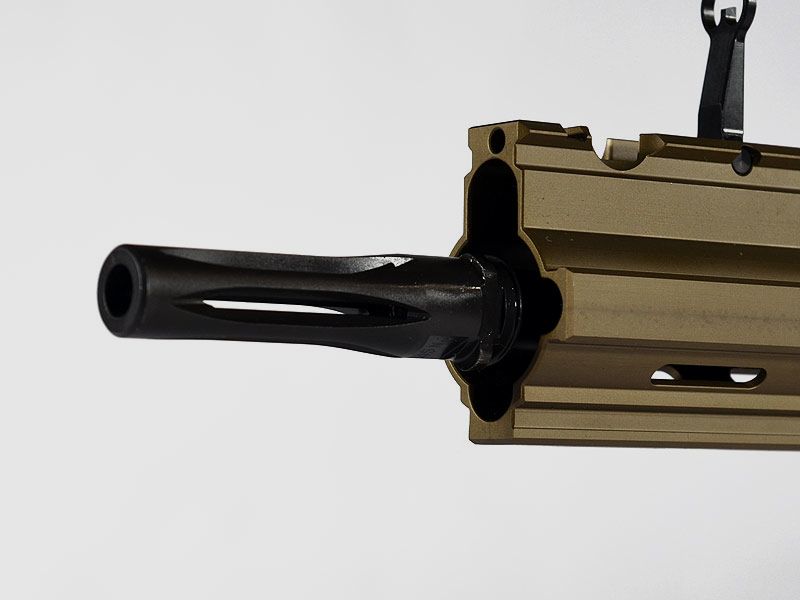 HK G28 tłumik ognia, klatka