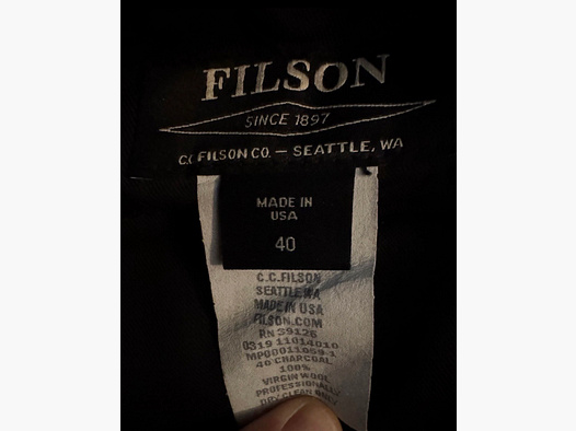Filson Mackinaw Wool Field
