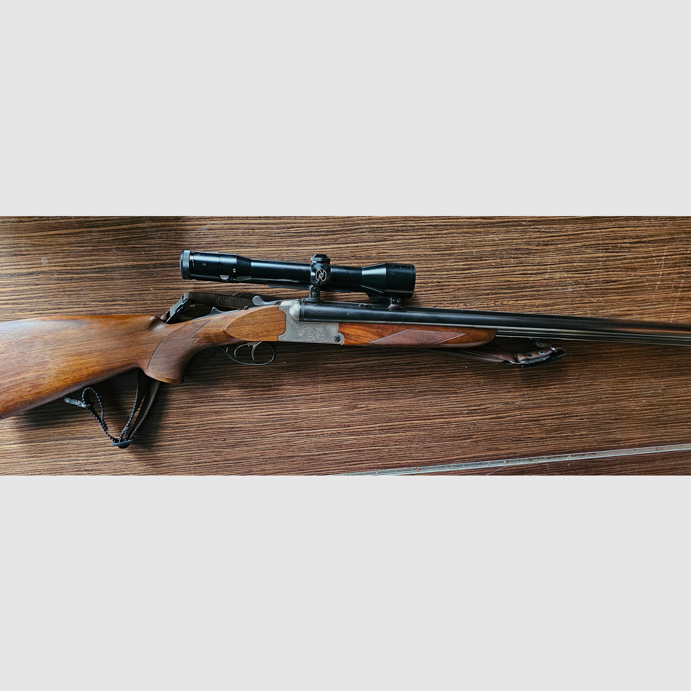 Krieghoff Plus Drilling + Zeiss Diavari-Z 1.5-6x42