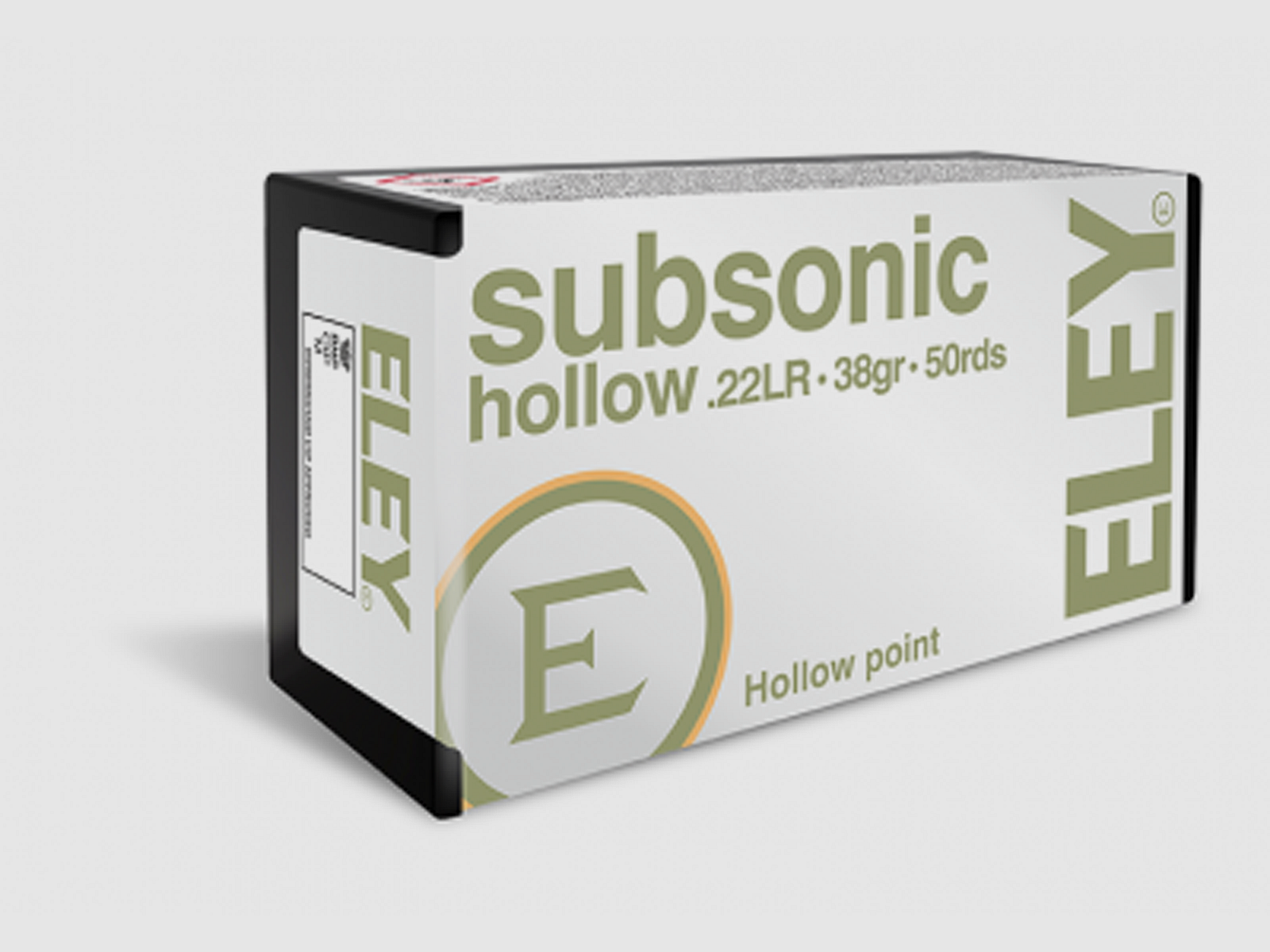 Eley .22 LR 2,5g Hollow Point Subsonic Amunicja