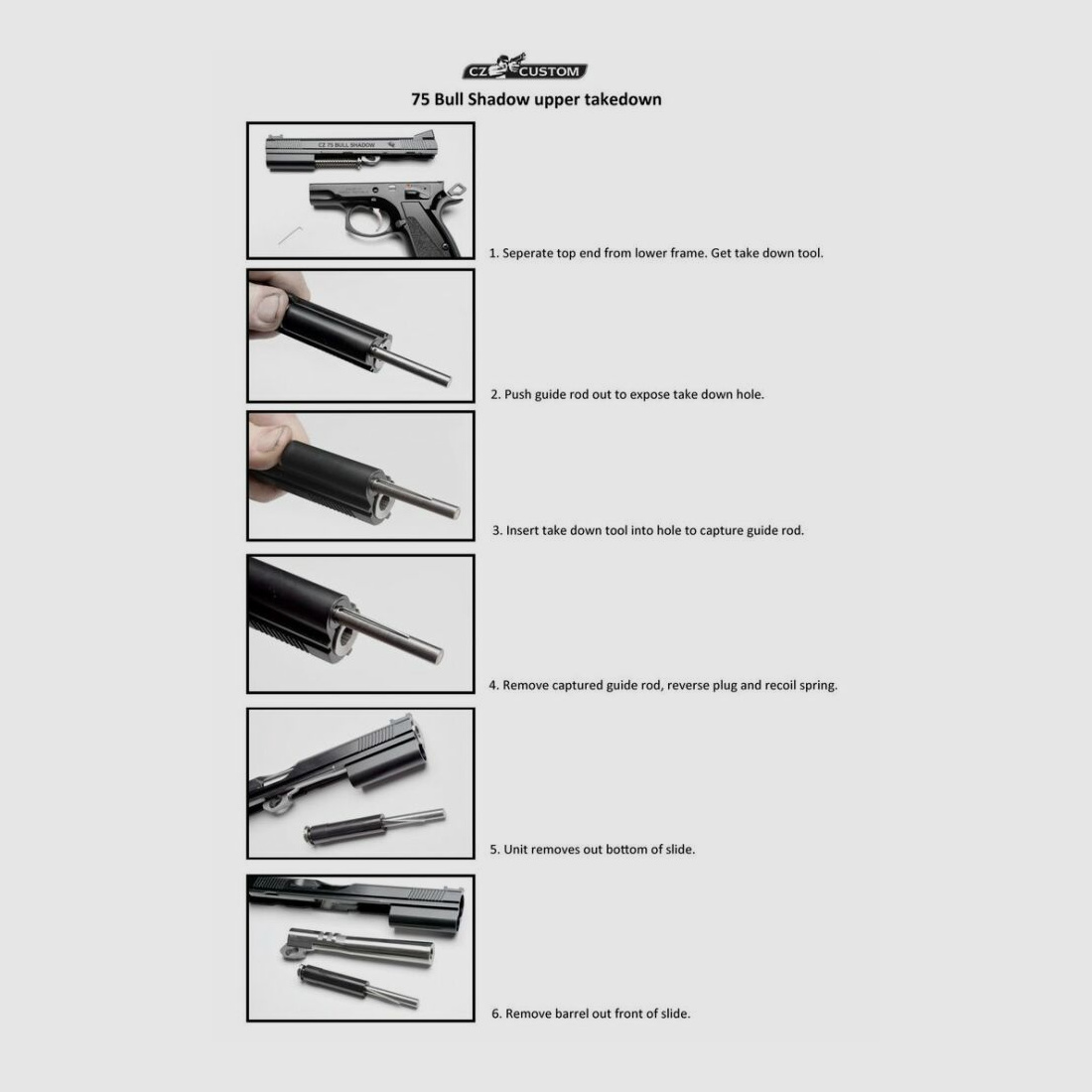 CZcustom USA Mod. CZ75 Bull Shadow