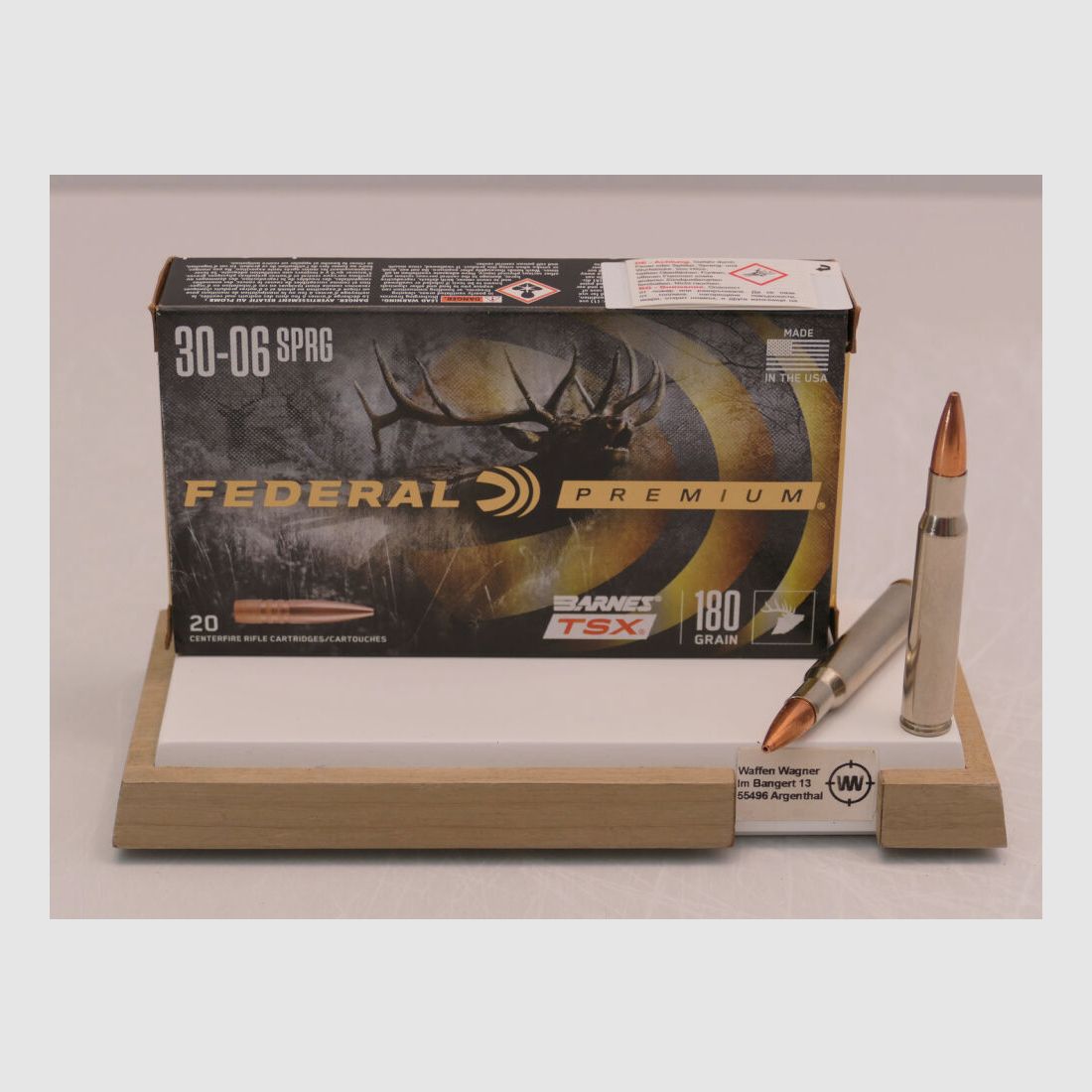 Federal Triple Shock Vital 180grs. à20