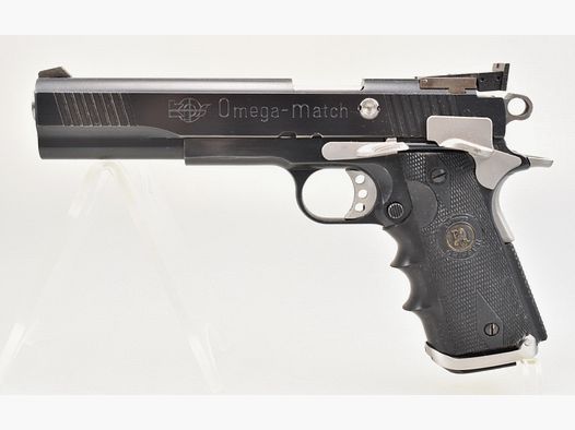 KPS " Omega Match " Pistole mit 6" Lauf im Kaliber .45 Auto