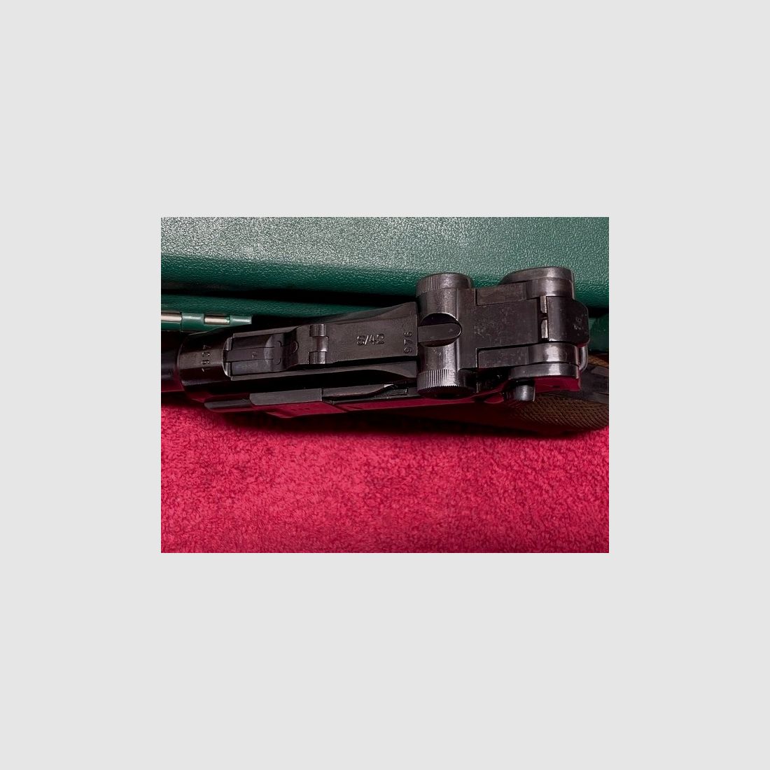 Liquidation of my collection: Mauser Pistol P 08 (S/42) – Yr. 1937, image 4 of 4