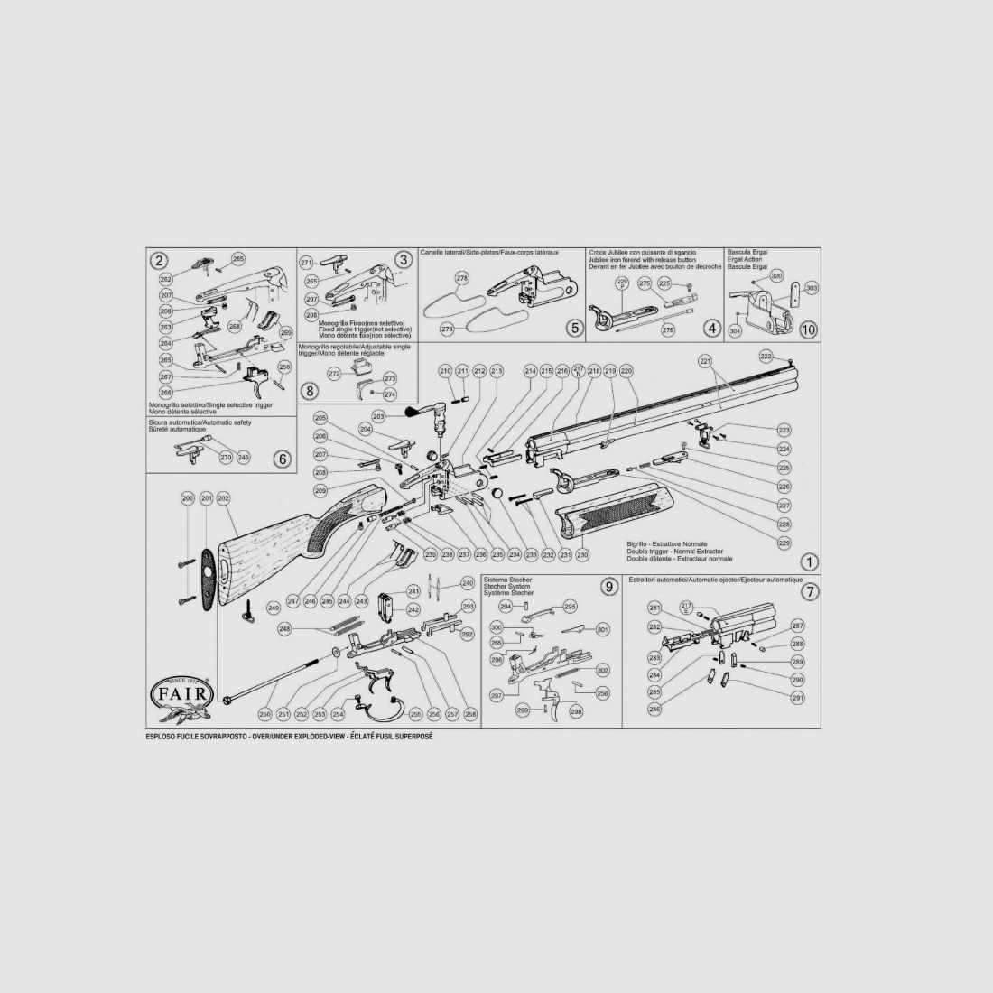 Ressource Tourillon + 2.5 Kal.12 Ref 233 ALTES MODELL