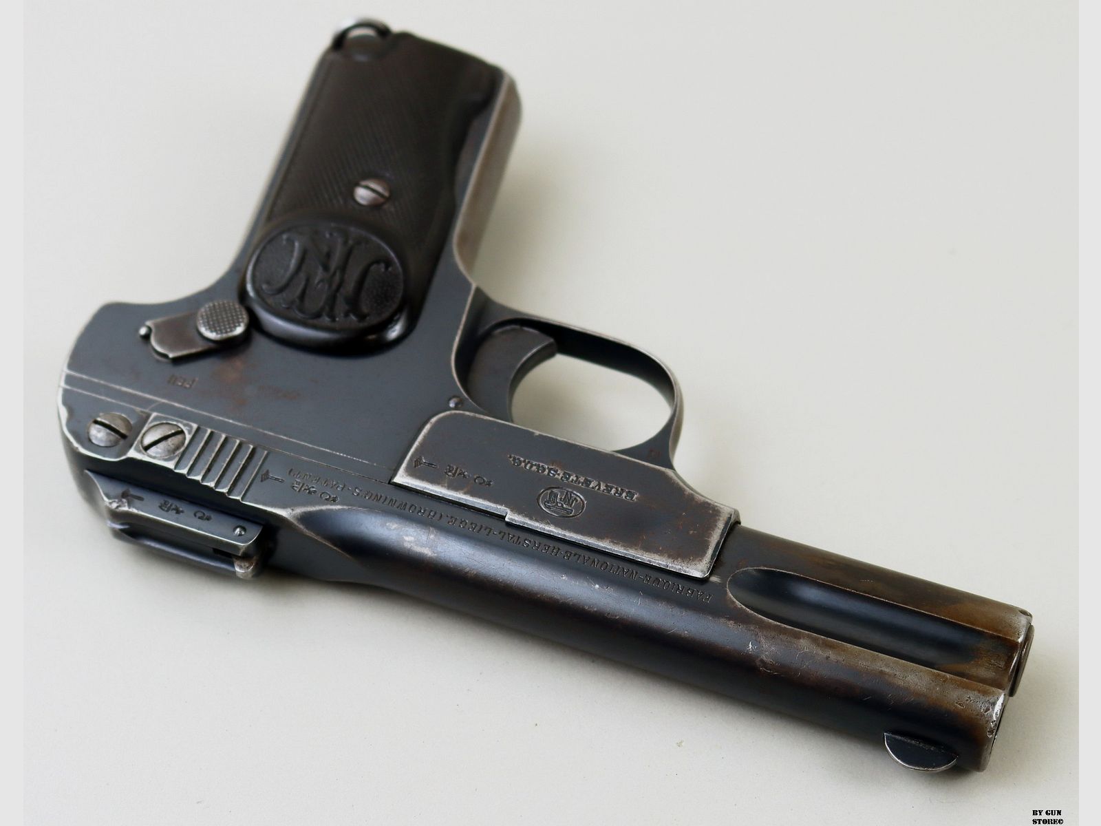 PISTOLE F.N. BROWNING MOD. 1900 KAL. 7,65 MM SERIENNR. 231563, Bild 5 von 7