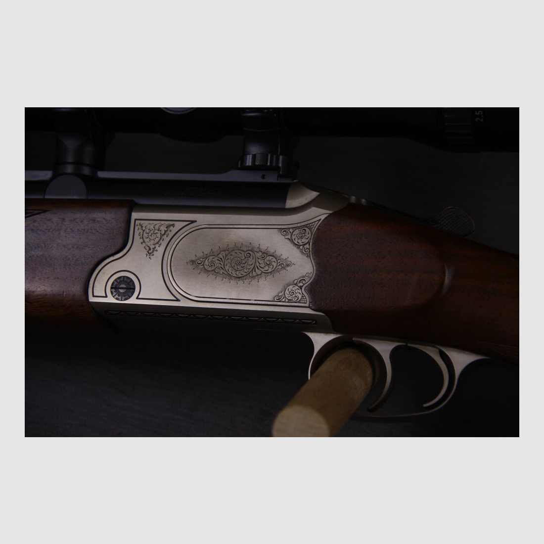 Simson Suhl BBF; break-action rifle / hand cocking & muzzle brake!