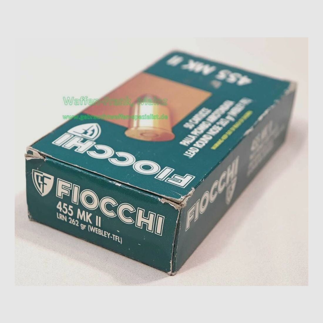 Fiocchi - Italian revolver cartridges .455 MK II