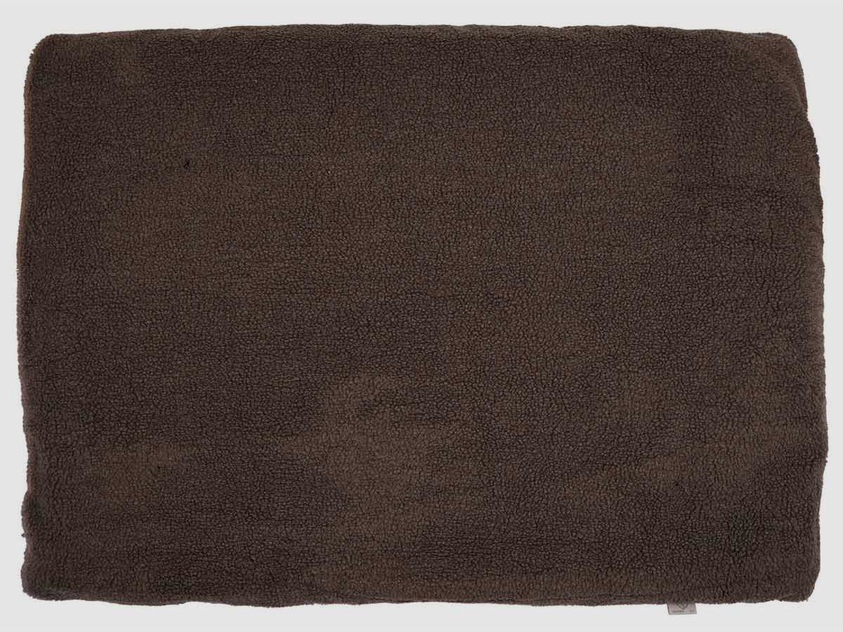 Hubertus Hundedecke 70x100cm / Braun aus Faserpelz