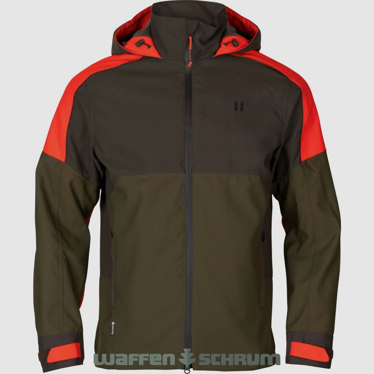 Härkila Jacke Pro Hunter DogKeeper GTX Willow Green/ Orange