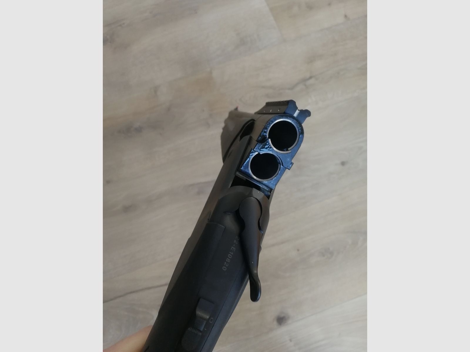 Bockdoppelflinte Bockflinte Kaliber 12/76 KHAN ARMS A-TAC Schrotflinte 51cm Tactical Picatinny Jagd Sport Defense *NEUwertig*