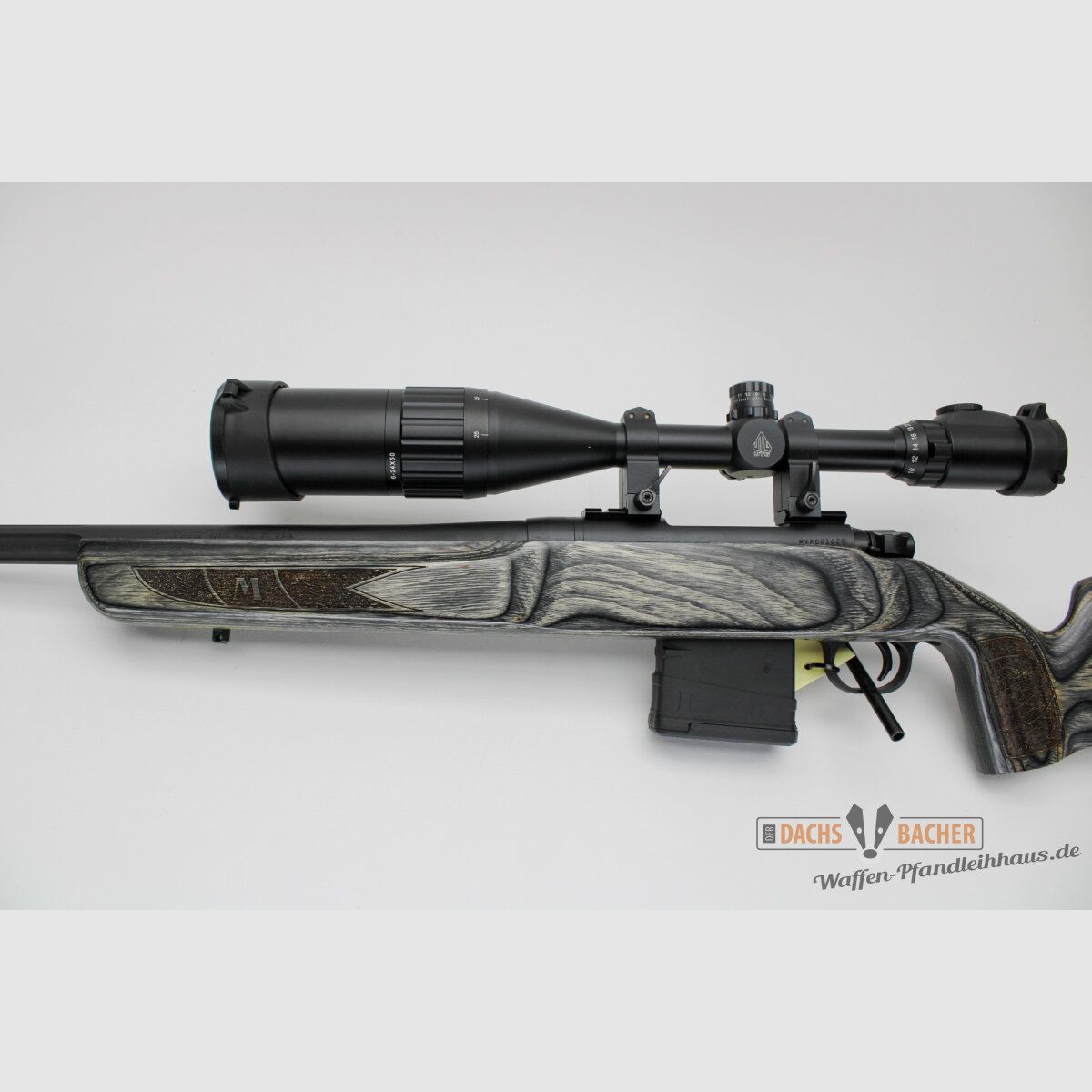 Rifle de cerrojo Mossberg MVP cal. .308 Win con UTG 6-24x50, imagen 3 de 7