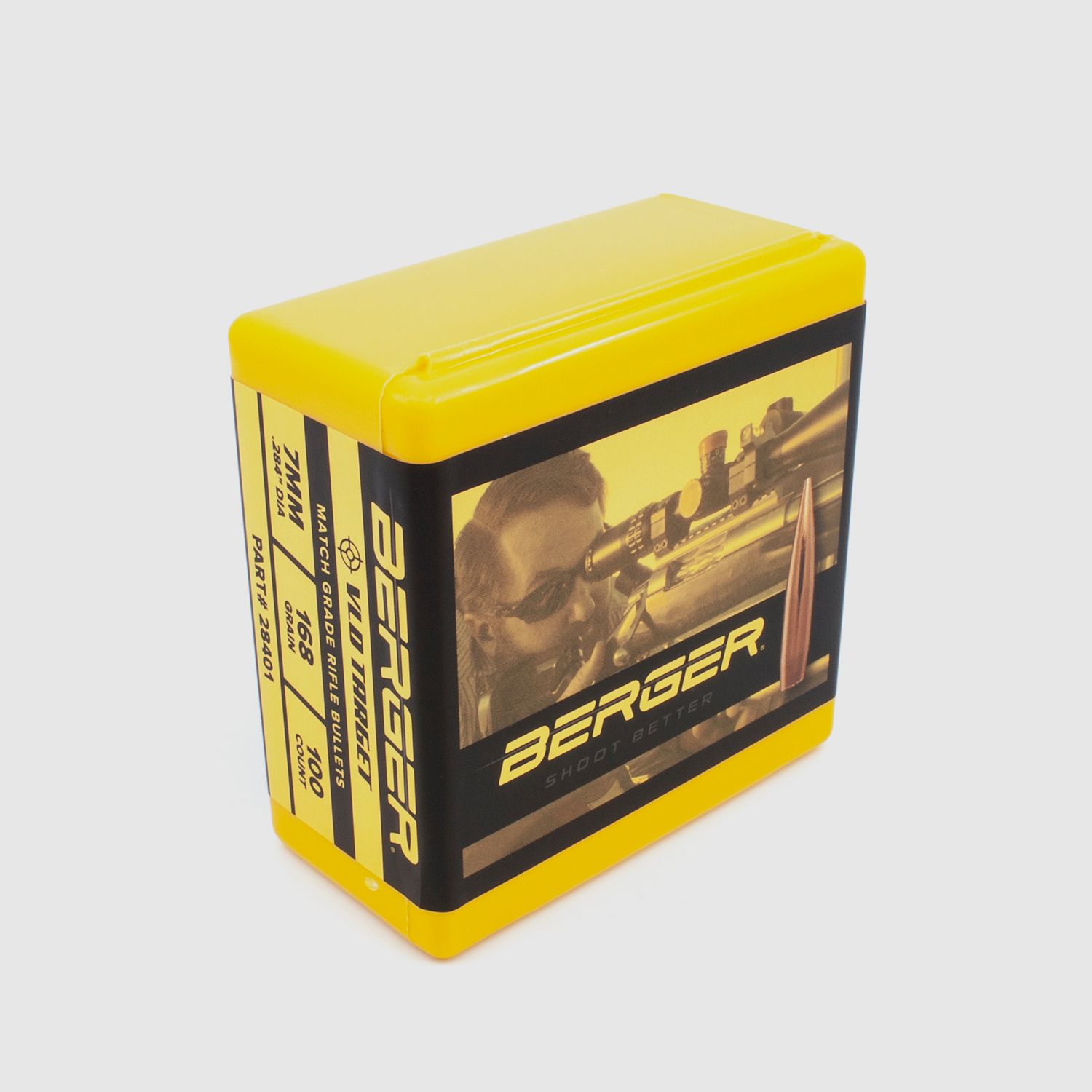 Berger Geschoss 7mm/.284 VLD Target 168GR 100 Stück