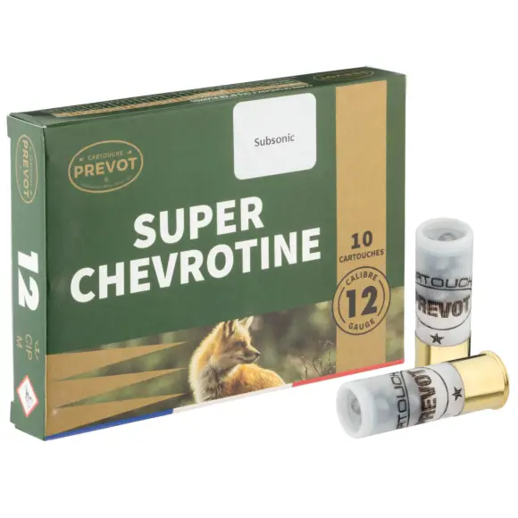 Patronen Chevrotine Prévot Subsonisch Kaliber 12/67