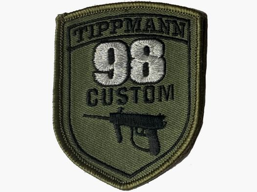 Parche de velcro bordado de Paintball / Airsoft (Tippmann 98 Custom)