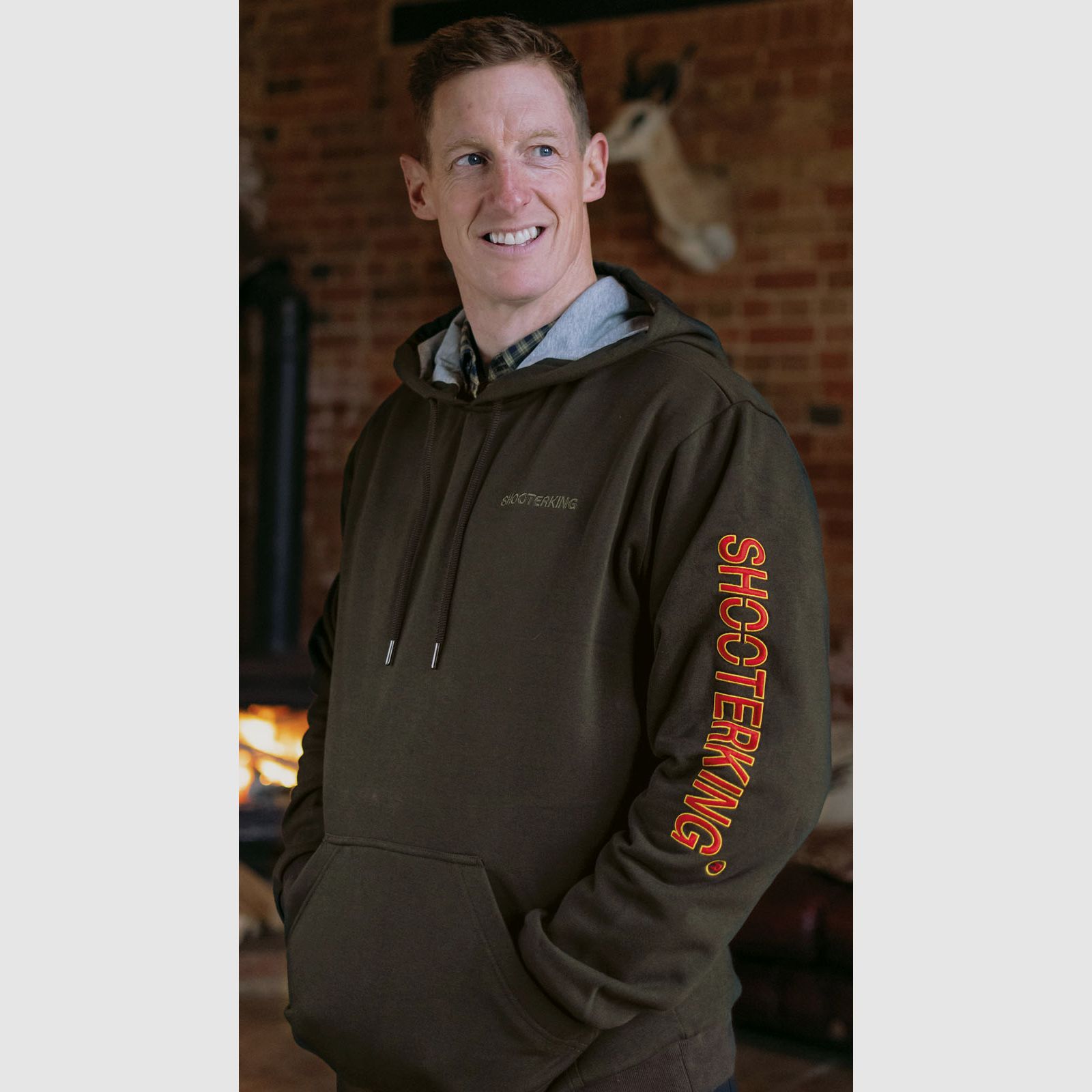 SHOOTERKING Hoodie grün