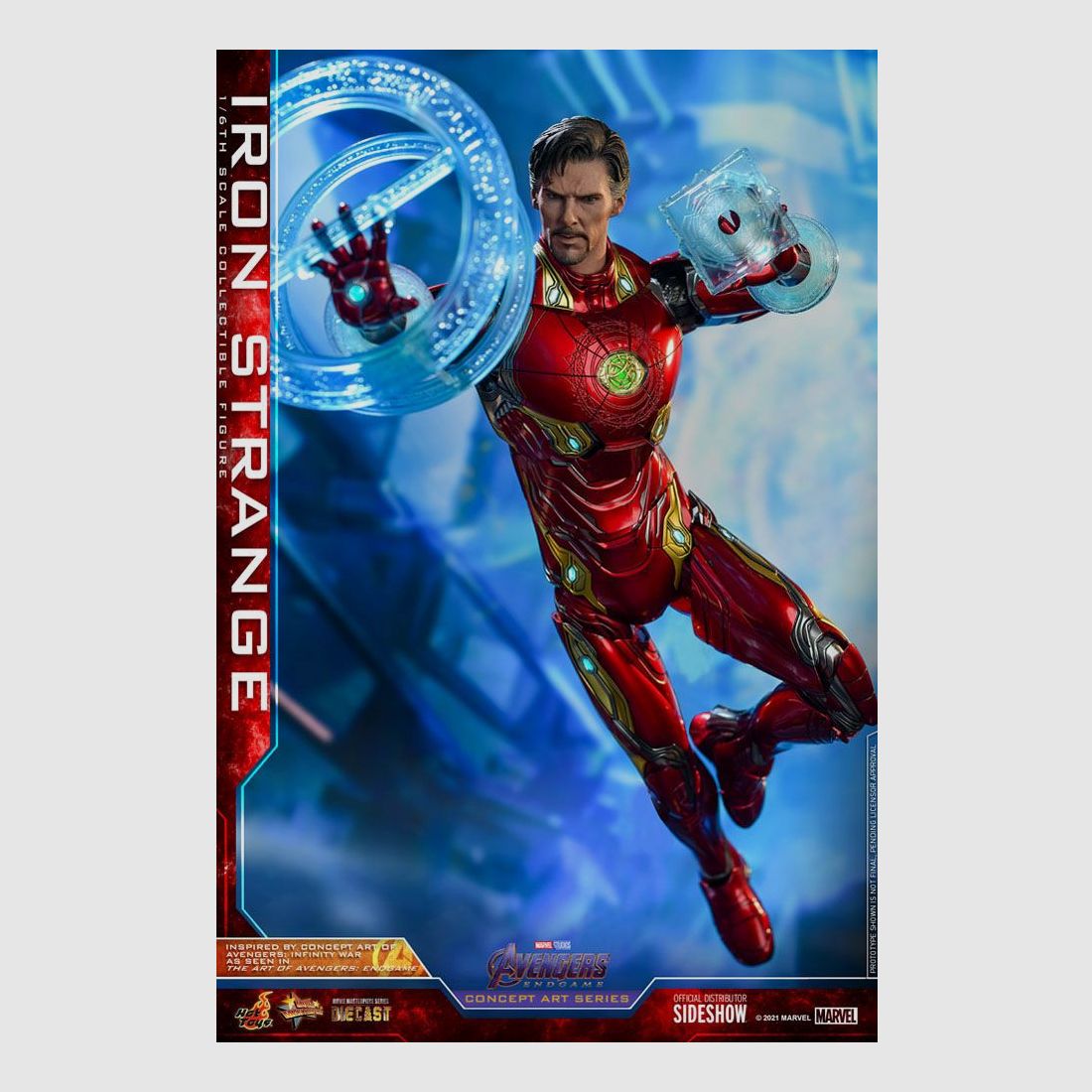 Avengers: Endgame Concept Art Series PVC Actionfigur 1/6 Iron Strange 32 cm | 43281