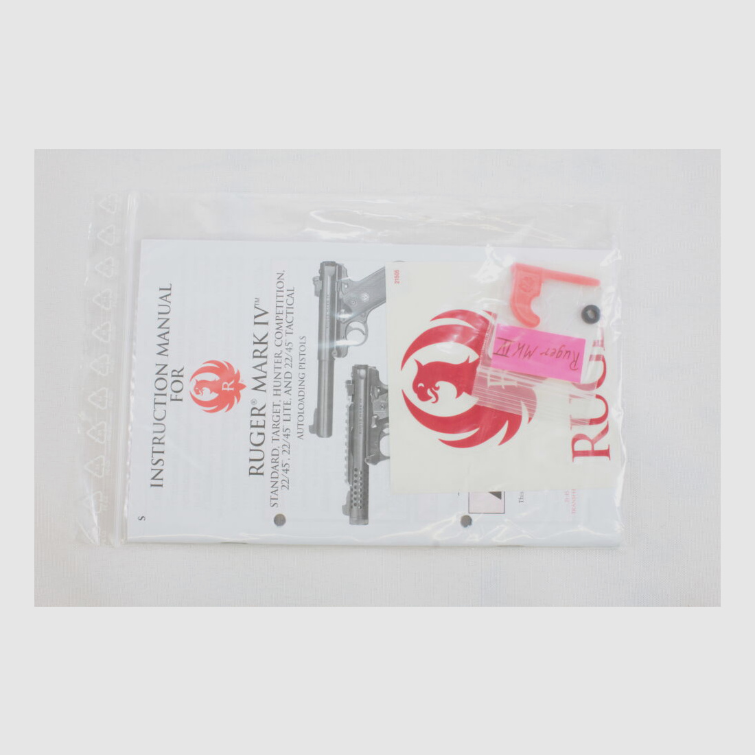 Ruger Mark IV Target - .22 lfb