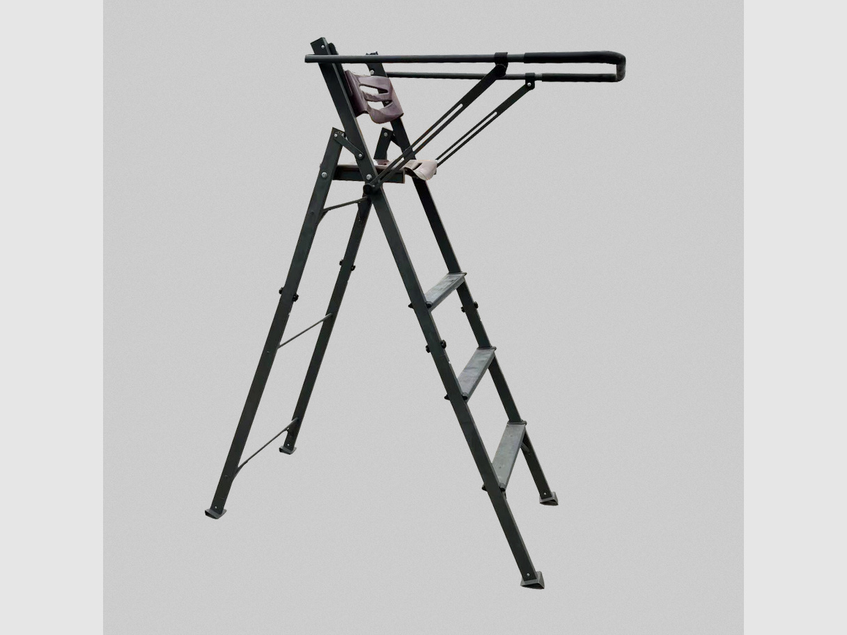Fritzmann Ansitzstuhl aus Aluminium