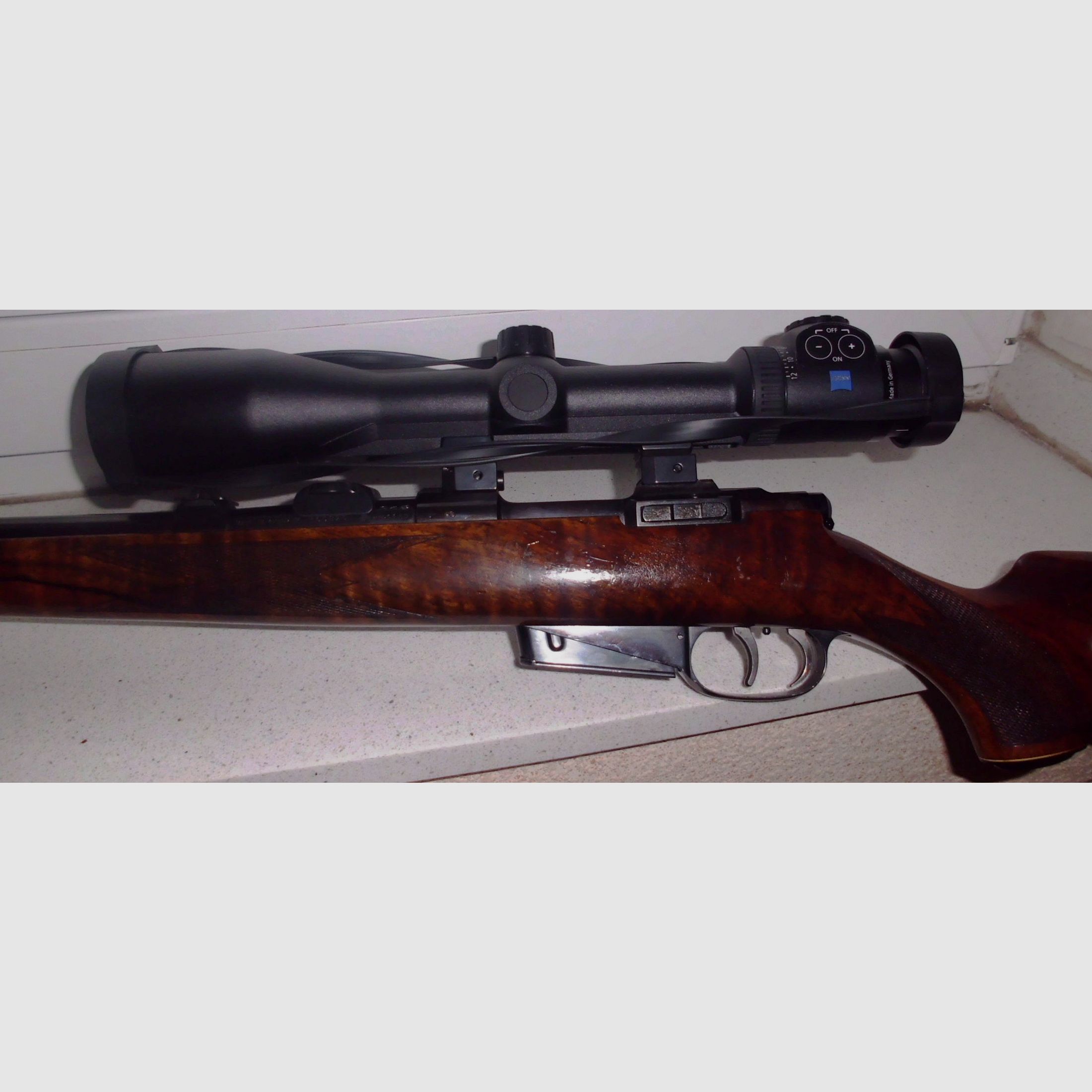 Repeater Kriegeskorte&Co, KRICO, .222 MAGNUM, brand new ZFR Zeiss Conquest 3-12x50 DL