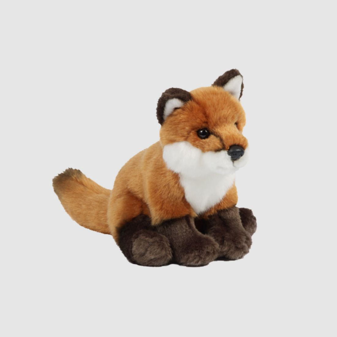 Plüschtier Fuchs sitzend 15cm