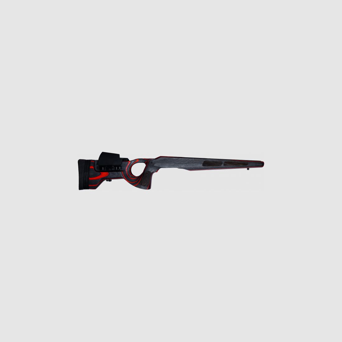 KKC DuoGrip - Hunting sports stock - Color: black/red, image 1 of 2