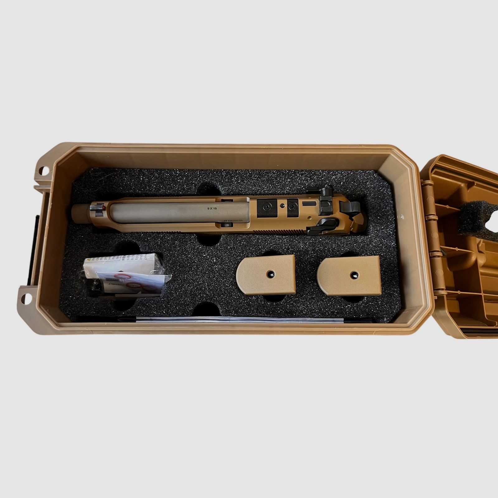 Beretta M9A4 9mm-pistool | Tactische klassieker FDE | Winkel, afbeelding 2 van 8