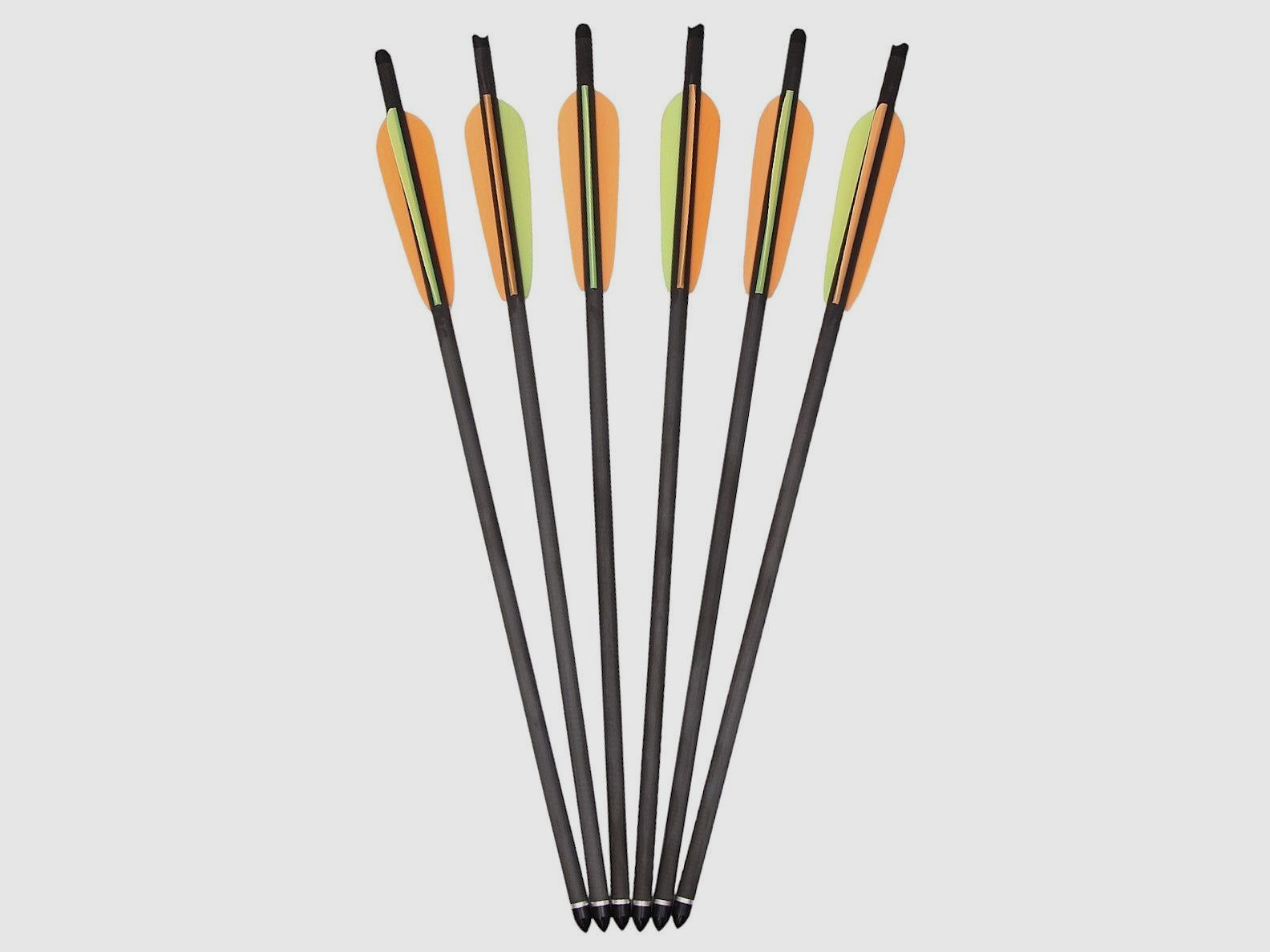 Flecha de carbono de 20" para ballesta 1 unidad.