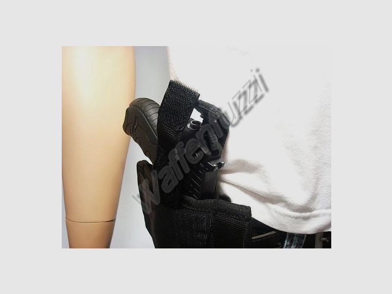 Multifunktionales Gürtelholster aus Nylon für mittelgroße Pistolen, Bild 2 von 5