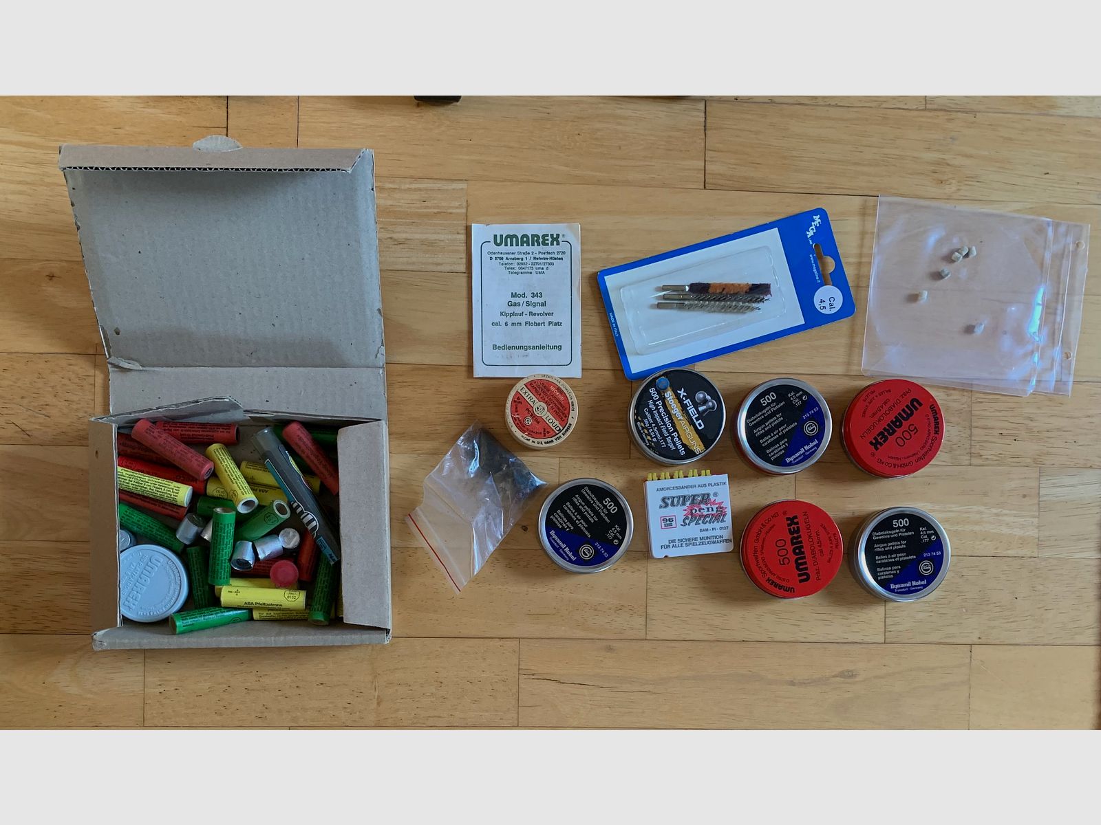 Luftgewehre und Luftpistole, Signalpistole 