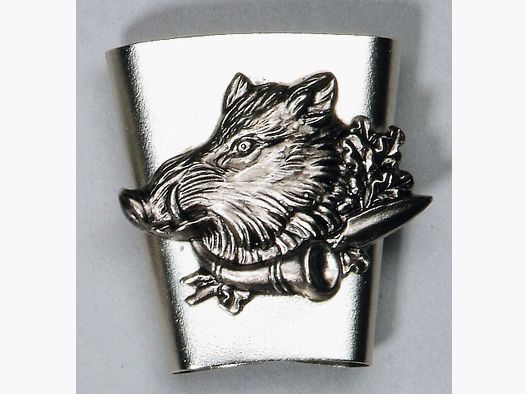 Barrel sleeve with boar motif – 4 cm
