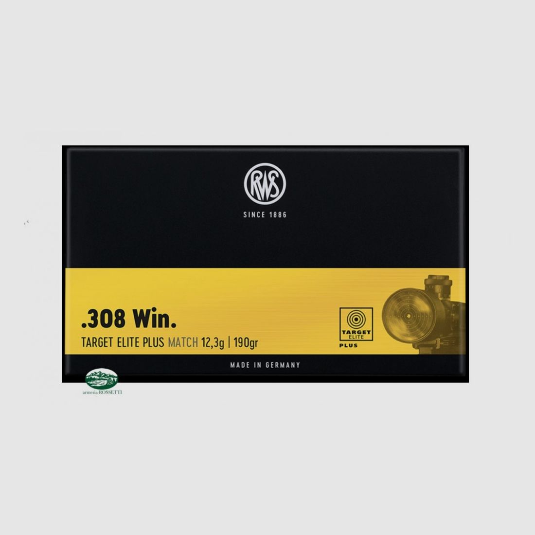 RWS Munition Kal. .308 Win Target Elite Plus 190 gr