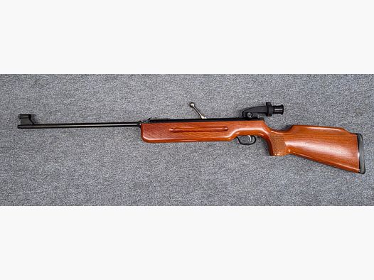 Q1 Skośny uchwyt tunelu koronkowego Haenel Mod. 3.112 z diopterem i precyzyjnym spustem przeładowującego kal. 4,5mm Diabolo 311 - 2