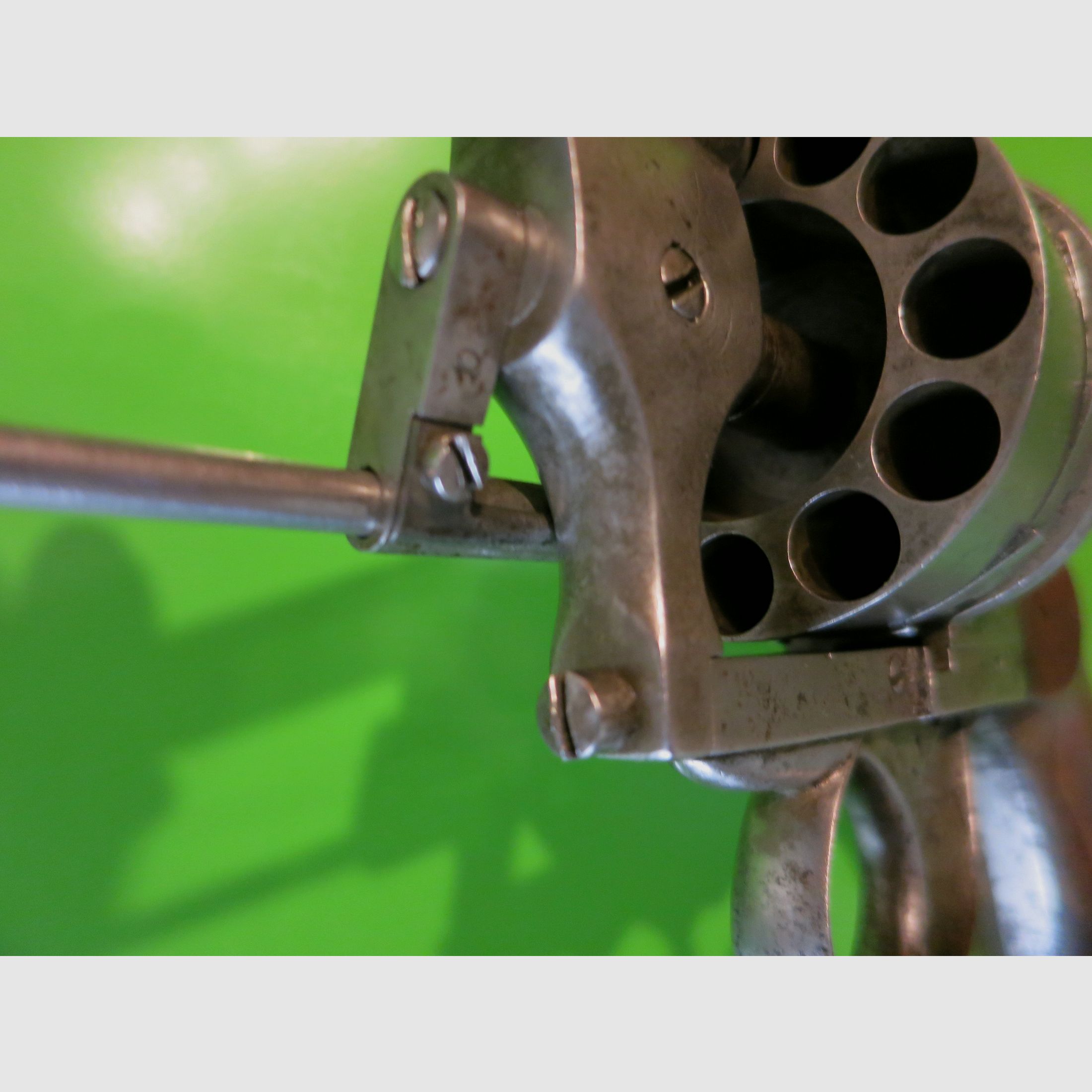 Lefaucheux-Stiftfeuerrevolver 1865, 12 schüssig, Kal. 9 mm Lefaucheux, super selten     #53-