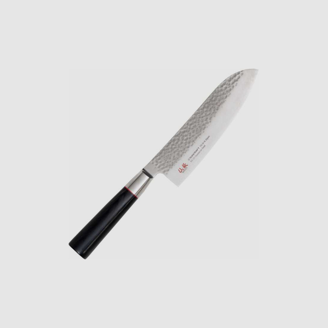 Senzo Santoku japanisches Kochmesser Damast VG10