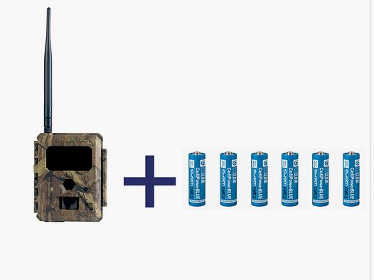 ICU CLOM EasyCam caméra de chasse + 6 x ICU 2,6 Ah 18650 batterie