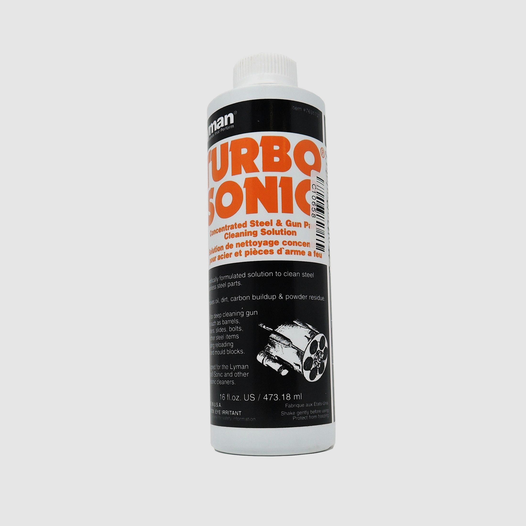 Lyman Turbo Sonic Konzentratedetergent für Waffen- und Stahlteile - 16 fl