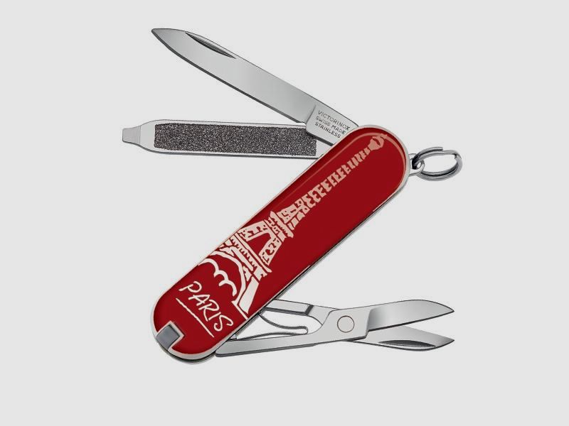 VICTORINOX CLASSIC ROT EIFFELTURM, Bild 1 von 3