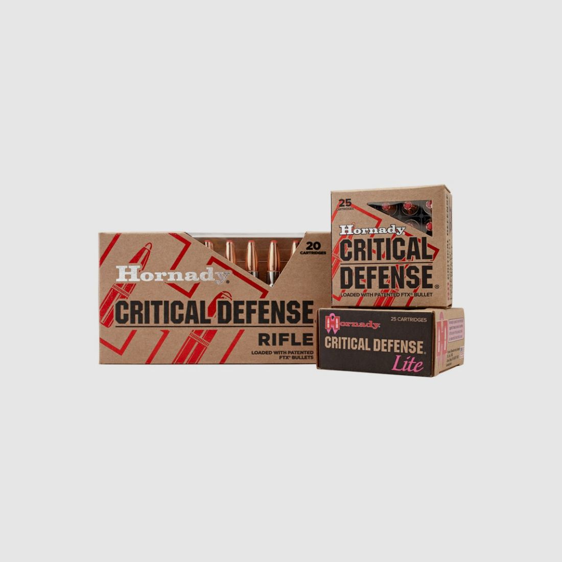 223 REMINGTON HORNADY CRITICAL DEFENSE (Packung mit 20), Bild 2 von 4