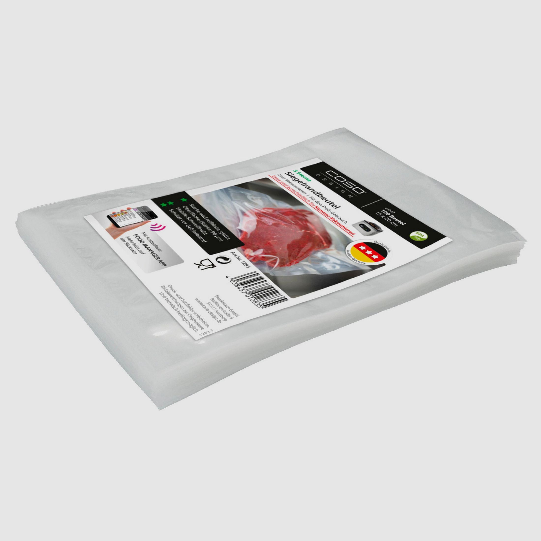 Caso Siegelrandbeutel