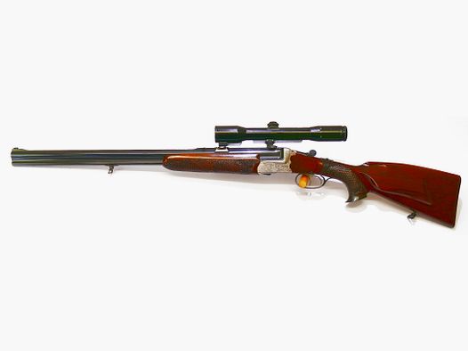 Ferlacher Koschat Luxus 16/70 7x65R ELauf .22 Hornet Bockbüchsflinte