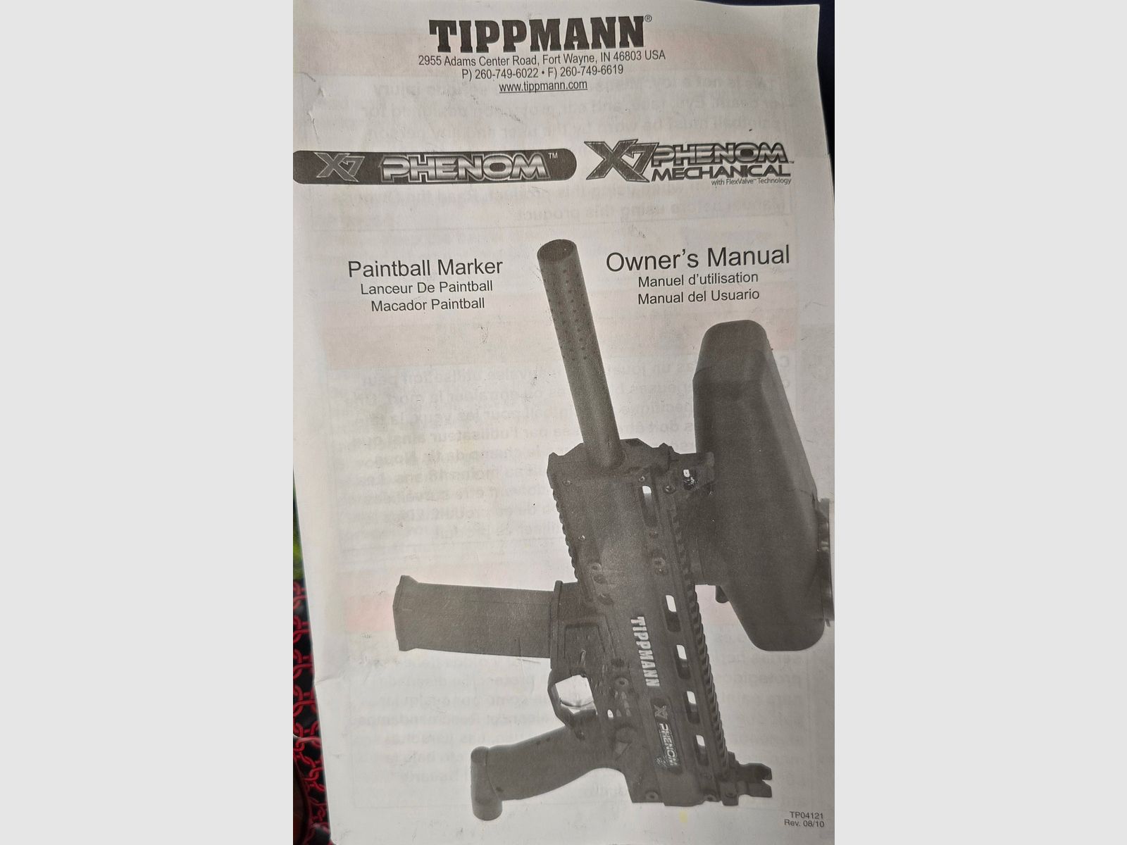 Tippmann X7 Phenom Komplettset