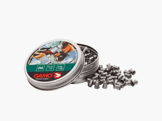 Boite de 250 plombs Expander qualité supérieure cal 4.5 mm 0,49g