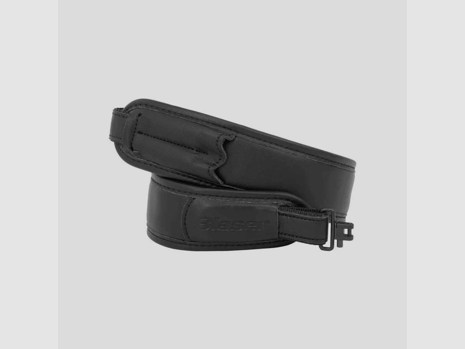 Blaser – Gewehrriemen Leder Schwarz, Bild 1 von 2