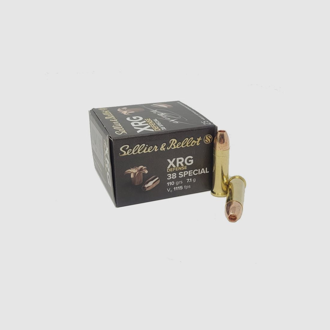 S&B PATROON 38SPL XRG DEFENSE 110GR